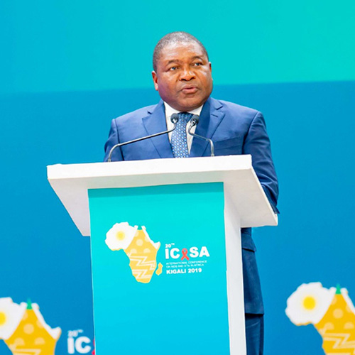 President of Mozambique, Filipe Nyusi