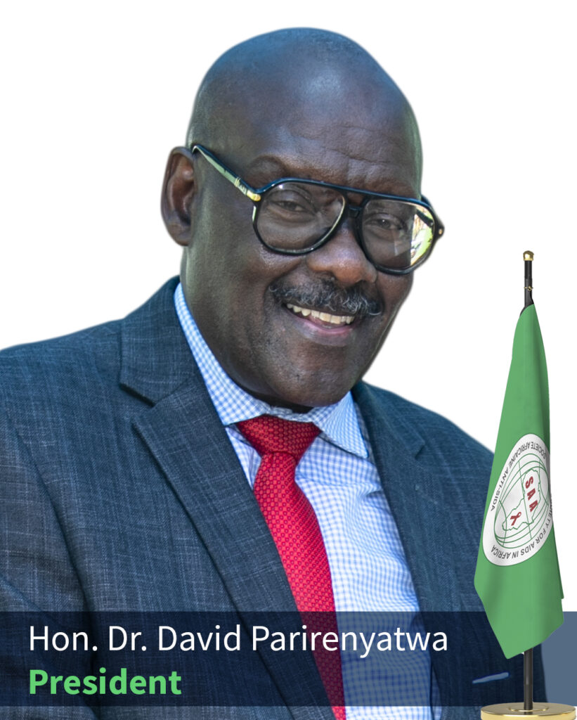Hon. Dr. David Pagwesese Parirenyatwa, President of SAA