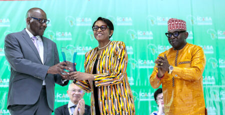 ICASA Honours Dr Matshidiso Moeti