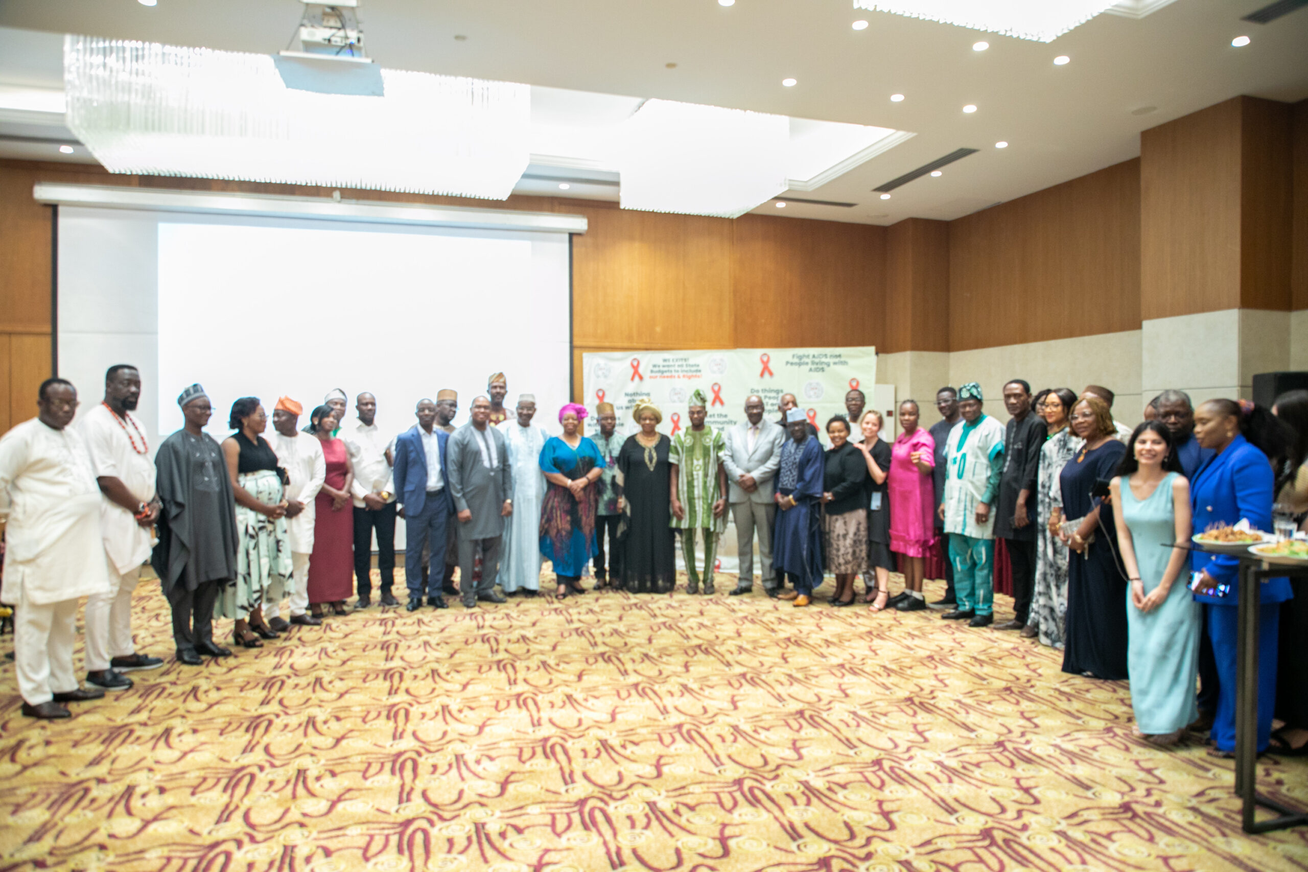 Cross section of Invited guests, the SAA Executive Board, The Minister of Health and the Diplomatic Corps