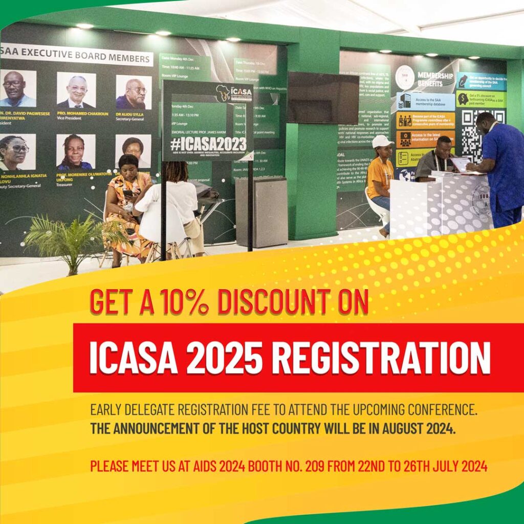 GET A 10% DISCOUNT ON ICASA 2025 REGISTRATION